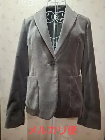 [유니클로] 벨벳풍 테일러드 자켓