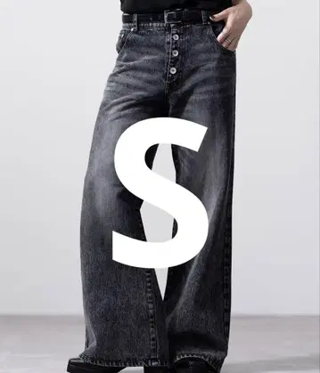 CLEL 빈티지 디자인 폼폼 데님 팬츠