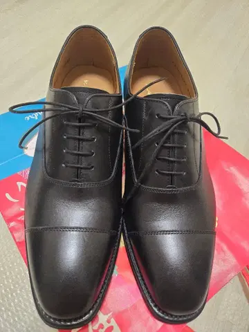 REGAL 블랙 가죽 구두