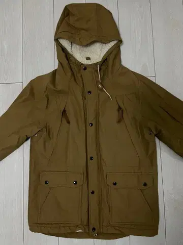 grn tokyo 플리스 안감 마운틴 후드티/아우터