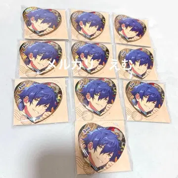 앙상블 스타즈 TRIP 여정 하트 캔뱃지 사자나미 쥰