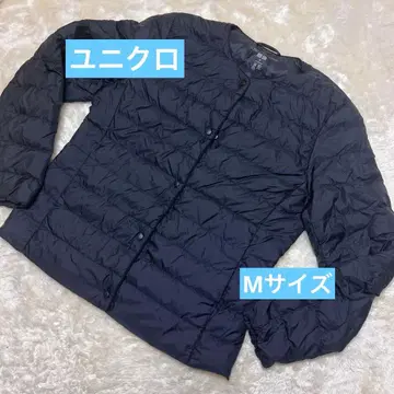 UNIQLO 울트라 라이트 다운 자켓 노카라 M 유니클로