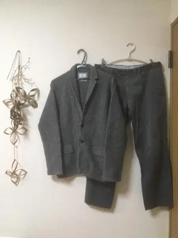 BEAUTY&YOUTH 그레이 자켓 L 팬츠 XL 세트