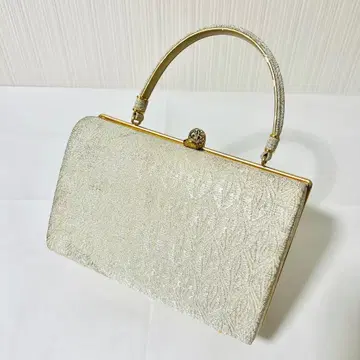 [ 중고 ] 일본 의류용 백 포멀 화이트 실버