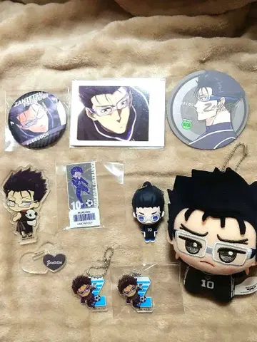 검참철 블루 록 묶음 판매 9세트 SD 인형 아크릴 스탠드 아크릴 키링