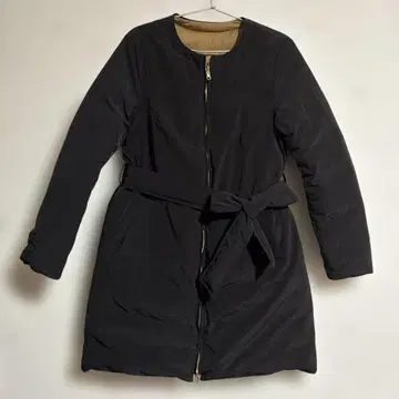 벨트 달린 다운 리버서블