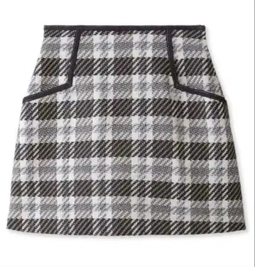 SNIDEL 로빙 체크 스커트 쇼츠 팬츠