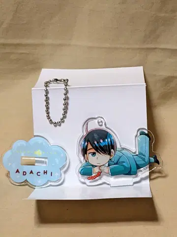 체리마호 순애 트레이딩 아크릴 스탠드 키링 아다치 사토루