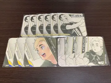 하이큐 점페스 아트 코스터 미야 아츠무 올리버 반스