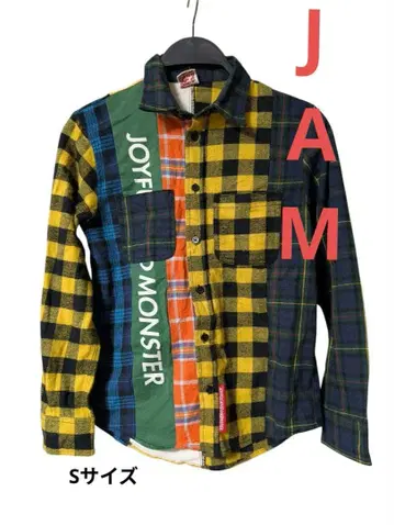 JAM JOYMONSTER 멀티 컬러 체크 셔츠