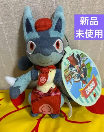 새상품 pokemon cafe mix 포케마제 루카리오 마스코트 카페