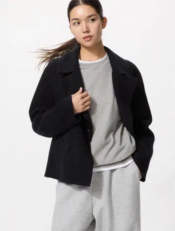 UNIQLO 소프트 플리스 스쿨넥 T