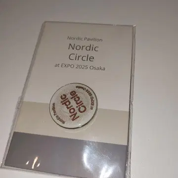오사카 간사이 엑스포 북유럽관 Nordic Pavilion 핀 배지