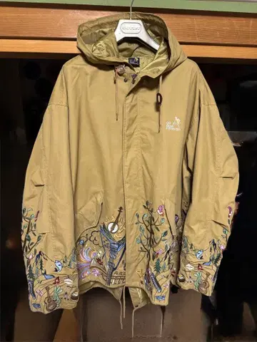 Go slow caravan 자수 모즈 코트 사이즈 5XL