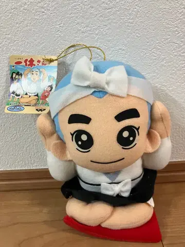 레트로 봉제 인형 잇큐상 택 포함