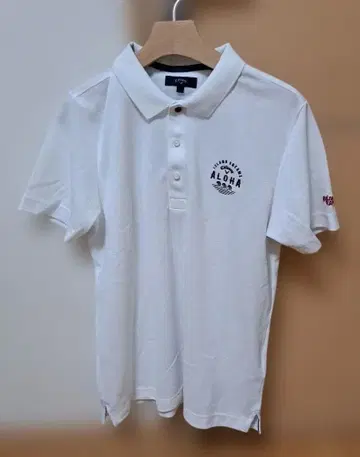 캘러웨이 피케 셔츠/사이즈 L 화이트