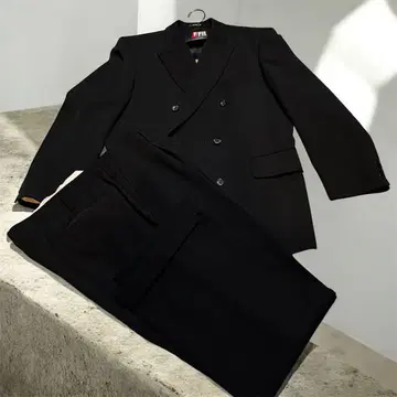 온워드 로얄 블랙 더블 포멀 슈트 예복 관혼상제 L