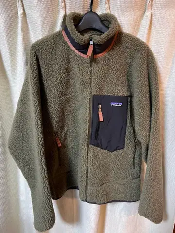 미사용 2019년제 파타고니아 레트로X 세이지 그린 M 사이즈