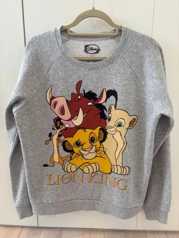 라이온 킹 맨투맨 그레이