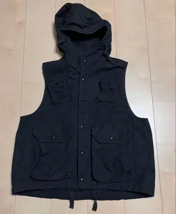 엔지니어드 가먼츠 필드 베스트 더블 크로스 M 블랙