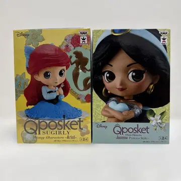 Qposket 아리엘 & 재스민 피규어 세트