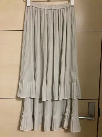 apart by 호소 플리츠 캉캉 스커트 FREETALL