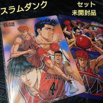 세트 미개봉 슬램덩크 B5 사이즈 책받침 비주얼 시트