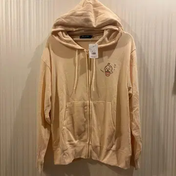 치이카와 ZIP 후드티 우라야하보즈 크림 M 사이즈 미사용 새상품