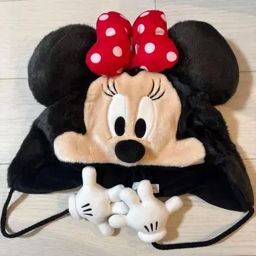 미니 마우스 팬 캡 귀도리 모자
