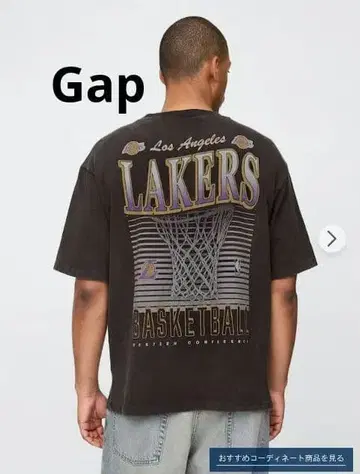 [ 완판 임박 ] Gap NBA 로스앤젤레스 레이커스 그래픽 T셔츠 L