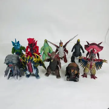 울트라맨 시리즈 괴수 피규어 세트 소프트 비닐 11체 모음