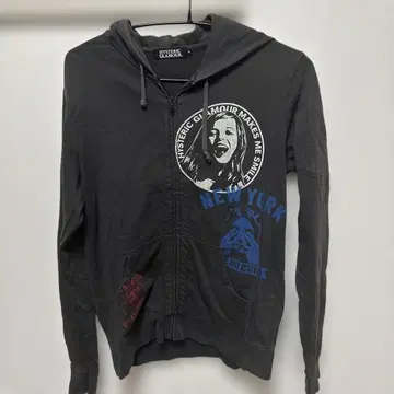 HYSTERIC GLAMOUR 후드 부착 후드티