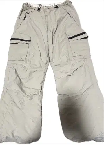 Jeep 카고 팬츠 라이트 그레이 사이즈 34