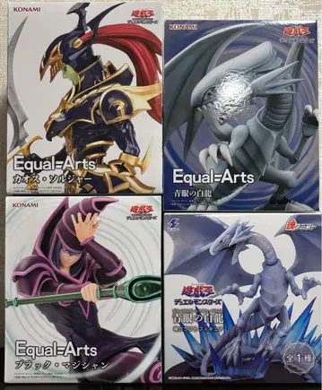 유희왕 피규어 4종 세트