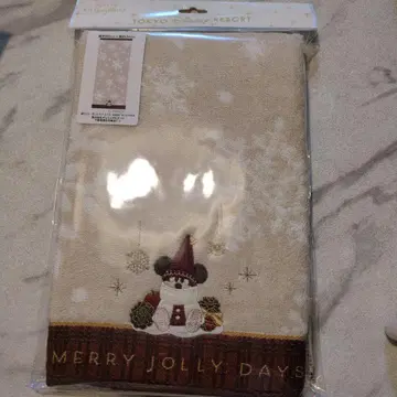 릴린린 페이스타월 크리스마스