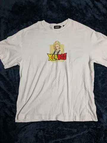 XLARGE 엑스라지 드래곤볼 인조인간 18호 콜라보 T셔츠