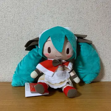 하츠네 미쿠 시리즈 후와푸치 M 봉제 인형 ~ 크리스마스 2025 ~