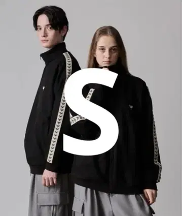 CLEL 루즈 사이드 디자인 트랙 자켓