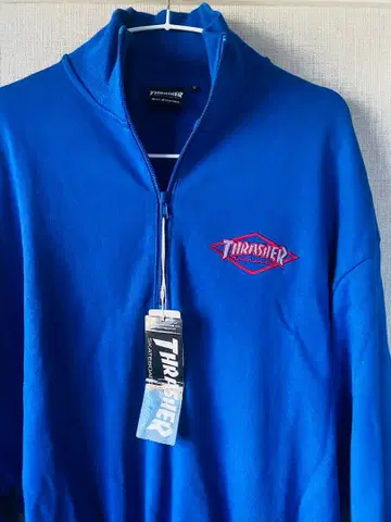 THRASHER 하프 지퍼 롱 트레이닝복 새상품