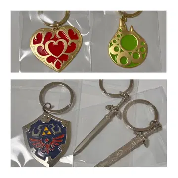 제일복권 젤다의 전설 G상 메탈 참 컬렉션 전 5종 세트