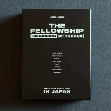 ATEEZ the fellowship in japan Blu-ray