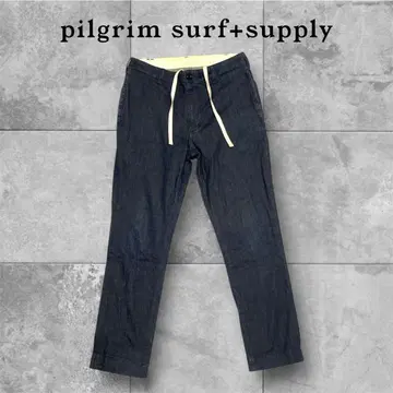 Pilgrim Surf+Supply 테이퍼드 데님 팬츠 S