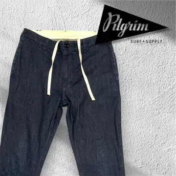 Pilgrim Surf+Supply 테이퍼드 데님 팬츠 S