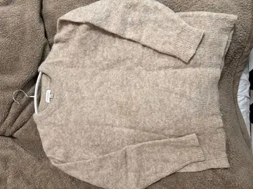 BEAUTY&YOUTH 베이지 알파카 스웨터 L