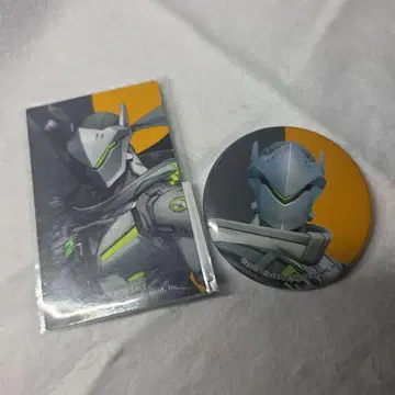 오버워치 캔뱃지 스티커 겐지