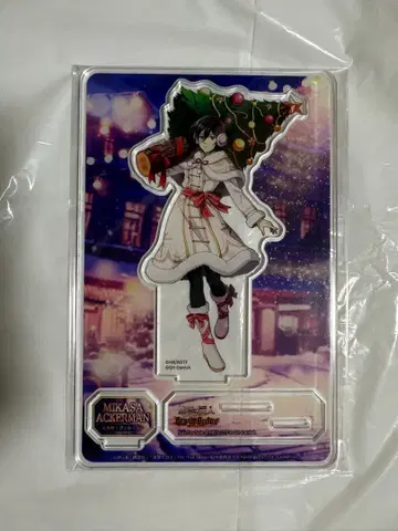 [ 성야의 배달인 ] 미카사 아커만 아크릴 스탠드 브레오다 크리스마스