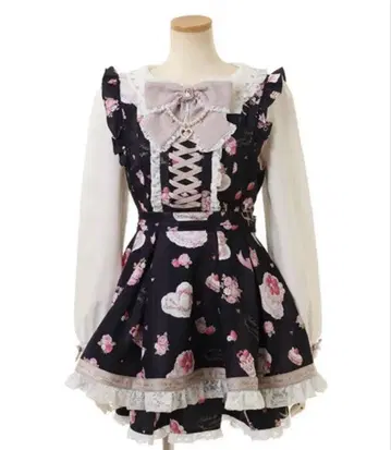 리즈리사 LIZLISA Salon de Fraise 패턴 셋업