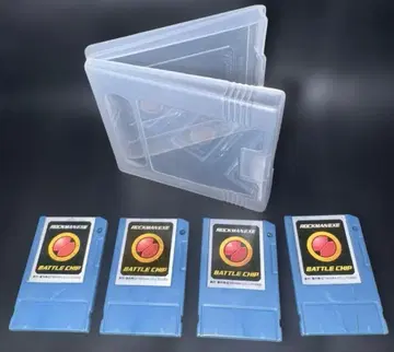 록맨 에그제 배틀 칩 4개 세트