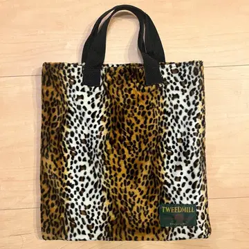 tweedmill 핸드백 A4 레오파드