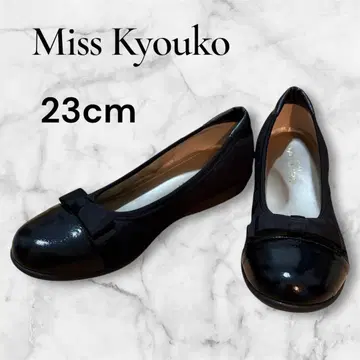[ 새상품급 박스 포함 ] Miss Kyouko 발레 슈즈 23cm 블랙